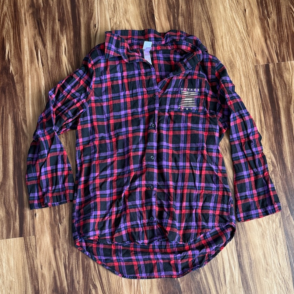 Savage X Fenty Plaid Pajama Set - Picture 2 of 15